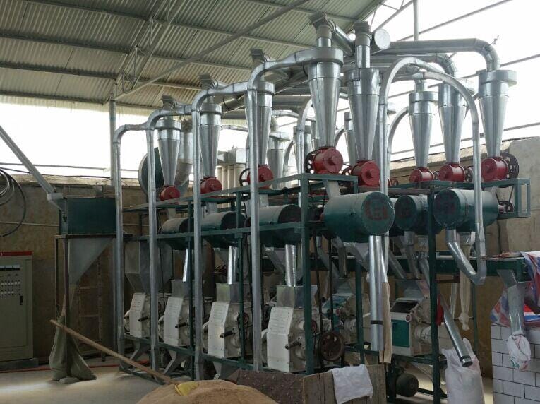 小型小麥面粉加工生產(chǎn)線 小型小麥面粉加工生產(chǎn)線